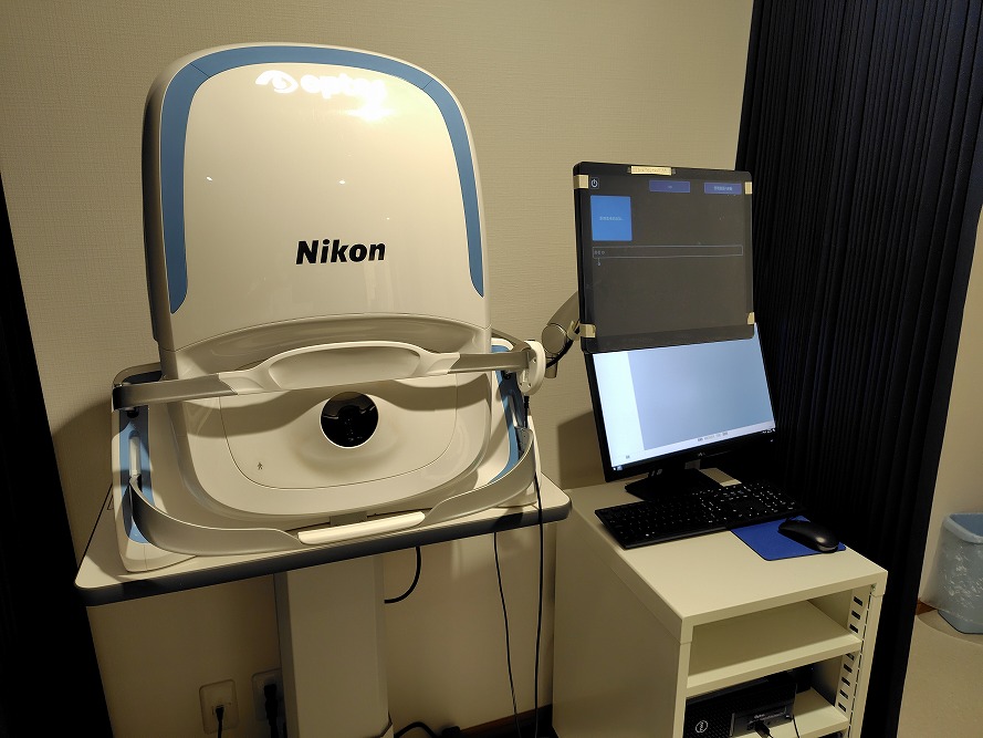 超広角走査型レーザー検眼鏡：カリフォルニア（オプトス社製）